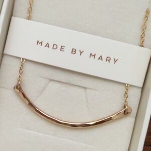 Made By Mary Bar Necklace (Discontinued) 💛